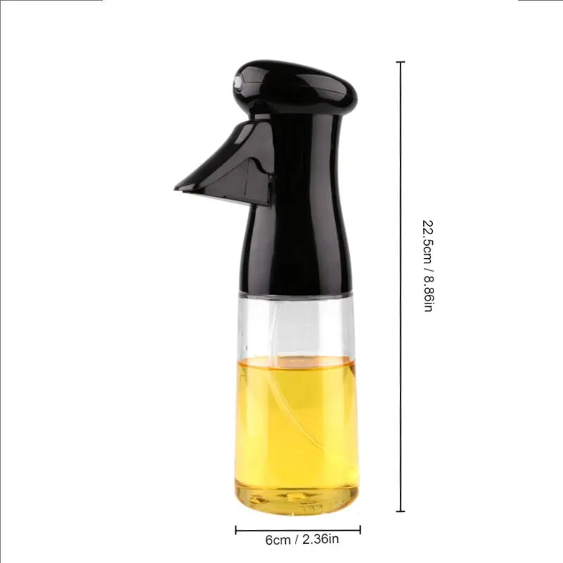 1Pc Noir Transparent Cuisine Bouteille D'Huile De Cuisson Huile D'Olive Bouteille